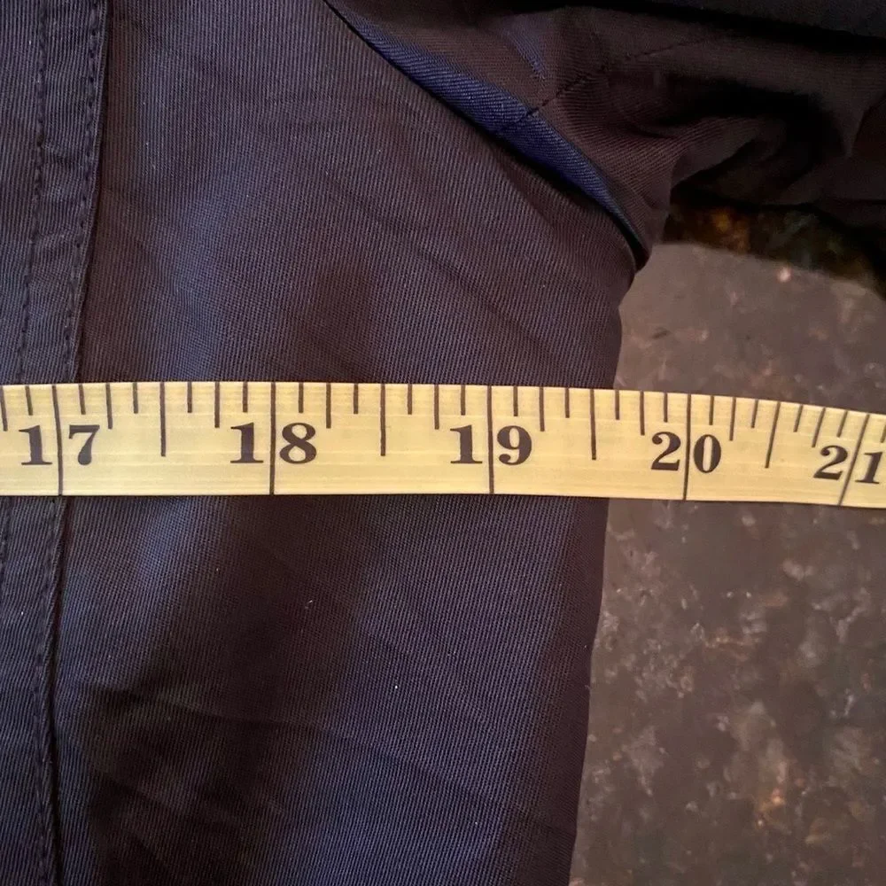 *Sundance* Shawl Collar Nylon  Trench Coat Sz M Freshly Dry-cleaned!